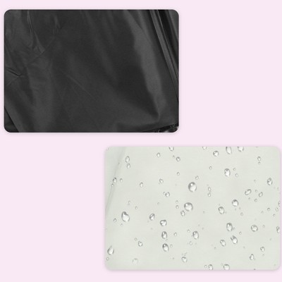 Unique Bargains Manual Open Close Umbrella Retractable for Rain Wind - image 5