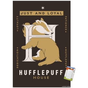 Trends International Harry Potter: Darker Arts - Hufflepuff House Unframed Wall Poster Prints - 1 of 4