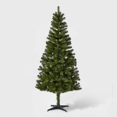 6ft Unlit Artificial Christmas Tree Alberta Spruce - Wondershop™