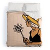 Deny Designs Alilscribble Flower Girl Comforter and Sham Set - 2 of 4