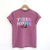 Simply Sage Market Women's Tired Moms Galaxy Short Sleeve Garment Dyed Tee - 2 of 4