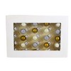 Craftoutlet.Com 0.5 Inch Tiny Glass Ball Ornament Set Christmas Tree Ornament Sets - 2 of 3