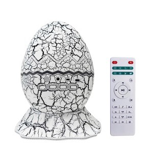 Rossetta Dinosaur Egg LED Galaxy Projector Star Night Lights: Modern Decor, Electric Hardwired, Toggle Switch - 1 of 4
