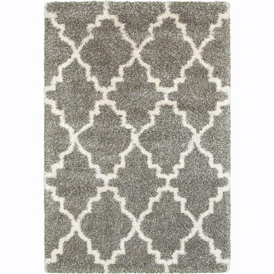 Oriental Weavers Henderson 092E9 Grey/ Ivory Indoor Area Rug - 1'10" x 3'3"