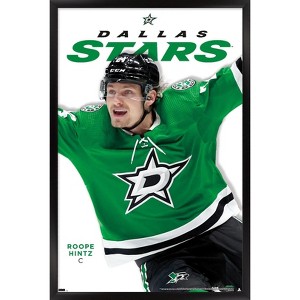 Trends International NHL Dallas Stars Roope Hintz Feature Series 23 Framed Wall Poster Prints - 1 of 4