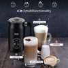 NELO Electric Milk Frother, 4 In 1 Digital, Steamer with Real-Time Temperature Control, Automatic Frother for Coffee, BPA Free Stainless Steel, Black - 3 of 4