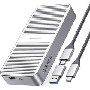 ORICO Upgraded M.2 NVMe SSD Enclosure 40Gbps PCIe3.0x4 USB C Adapter - 1 of 3