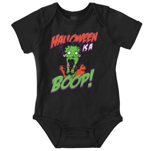 Betty Boop Zombie Halloween Treat Baby Bodysuit Jumper Girls Brisco Brands - 1 of 4
