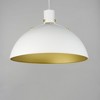 Maxim Lighting Dawn 1 - Light Pendant in  White/Satin Brass - 3 of 4