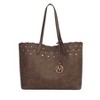 MKF Collection Mariahna 3-Piece Set – Shopper Tote, Crossbody Bag, and Wristlet Wallet Purse by Mia K - 2 of 4