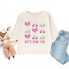The Juniper Shop Let's Par Tee Coquette Toddler Long Sleeve Tee - 2 of 4