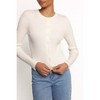 Searie Ribbed Cardigan Top - 4 of 4