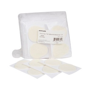 McKesson White Protective Pad Large 1/8 Inch Thick Adhesive for the Foot 9215, 100 Ct - 1 of 4