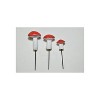 G & F Products MiniGardenn Mushrooms Orange Set of 3 (10025OR) - 4 of 4
