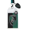 Harry Potter Slytherin House Keychain Lanyard ID Holder Metal Charm With Sticker - 2 of 4