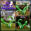 NAYSAYE Inflatable Holiday Decoration Octopus Tentacle Set for Halloween Yard and Party Displays, Green, 82.8"*31.5"*82.8" - 4 of 4