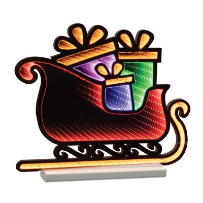 Santa's Sleigh Ekkolight 17"L