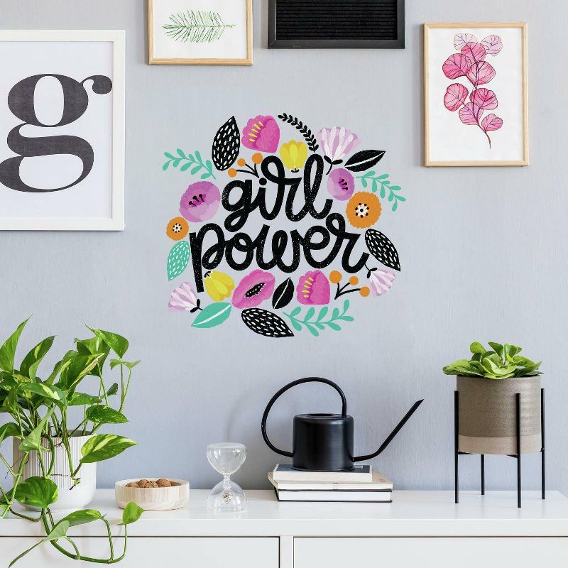 Girl Power Peel and Stick Giant Wall Decal - RoomMates, 4 of 8