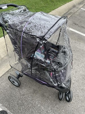 thumbnail image 2 of Comfy Baby! Universal Double Jogging Stroller Waterproof Rain Cover 2 of 14