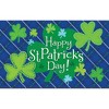 Briarwood Lane St. Patricks Day Doormat 30x18 Indoor Outdoor Happy Shamrocks For St. Patricks Day Doormat - 3 of 4