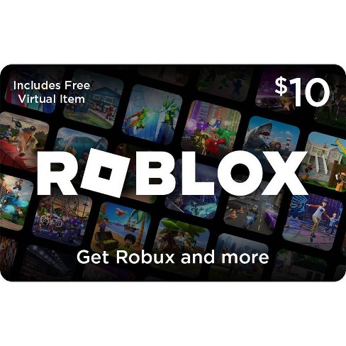 (digital) Roblox $10 Gift Target Card :