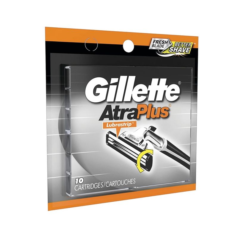 Gillette Atraplus Cartridges 10 Ct, 1 of 2