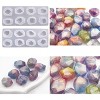 JDICTION 2 Sets Mineral Diamond Silicone Molds, 1.5"x1" Epoxy Resin Casting Tools for DIY Jewelry Home Decor - 4 of 4