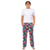 Mighty Morphin Power Rangers Pajama Pants Men's Helmet Grid Lounge Bottoms - 2 of 4