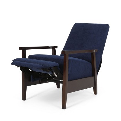 NicBex Linen Accent Chair,Upholstered Living Room Chair with High Backrest,Cozy Armchair,Adjustable Push Back Accent Chairs for Living Room