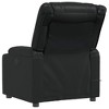 VidaXL Massage Recliner Chair Black Faux Leather - 4 of 4