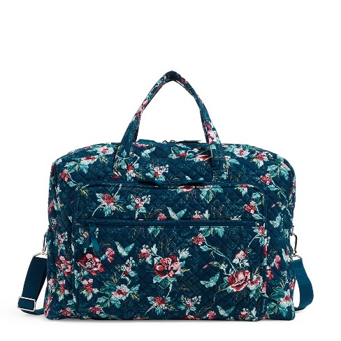 Vera Bradley Women's Cotton Large Travel Duffel Bag Provence Paisley :  Target