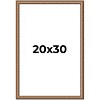 PosterPalooza | Slim Profile Gold Picture Frame - UV Acrylic, Foam Board Backing, Hanging Hardware - 2 of 4