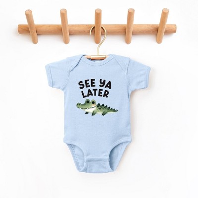 The Juniper Shop See You Later Alligator Baby Bodysuit