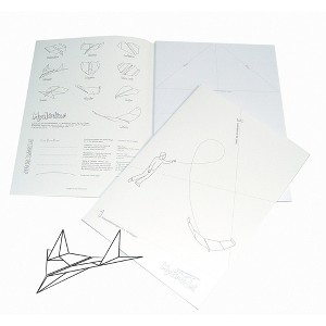 XXD Paper Airplane Instruction Leaflet & Craft Book (Double Pack with 30 Sheets) - 1 of 3