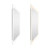 CWI Lighting Abigail Rectangle Matte White LED 30 in. Mirror From our Abigail Collection - 4 of 4