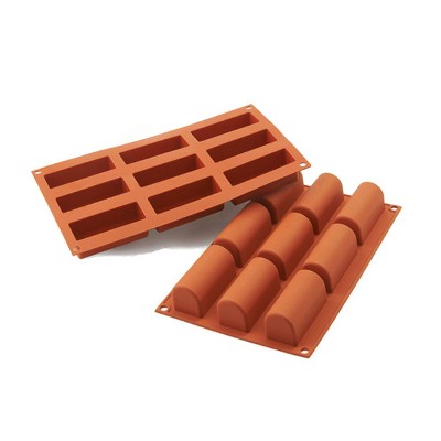 Silikomart 8 3/4 x 2 1/4 x 2 Buche Log Silicone Baking Mold