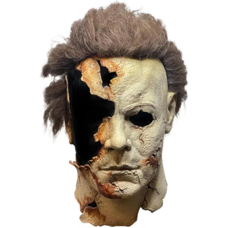 Trick Or Treat Studios Rob Zombie Halloween II 2009 Michael Myers Adult Costume Mask, 1 of 2