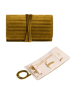 Benevolence LA Jewelry Roll Velvet Travel Organizer