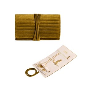 Benevolence LA Jewelry Roll Velvet Travel Organizer - 1 of 4