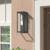 Livex Lighting Gaffney 1 - Light Wall Light in  Black/Brushed Nickel - 4 of 4