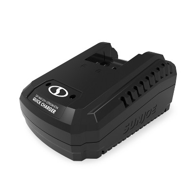 Snow Joe 24VCHRG-QC iON+ Quick Charge Dock for iBAT24 and 24VBAT Series Batteries.