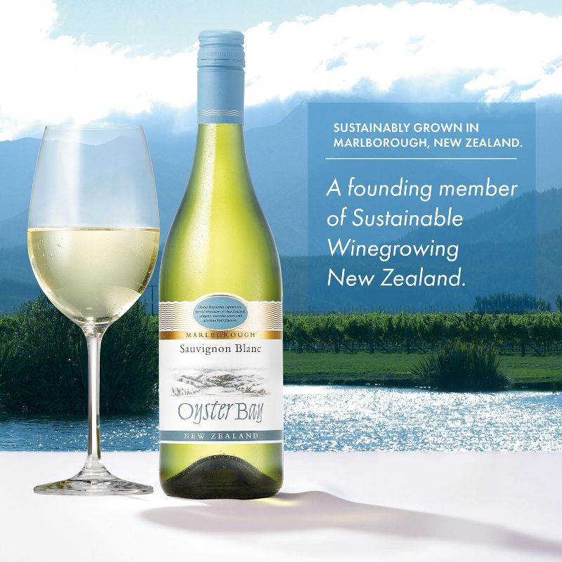 Oyster Bay Sauvignon Blanc White Wine - 750ml Bottle, 6 of 9