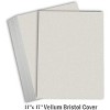 Hamilco Colored Cardstock Paper Gray Bristol Vellum Card Stock for Scrapbook Craft 11 x 17" - 67lb Cover for Printer - 25 Pack - 2 of 4