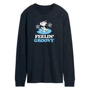 Men's - Peanuts - Peanuts Sports Long Sleeve Graphic T-Shirt - 1 of 4