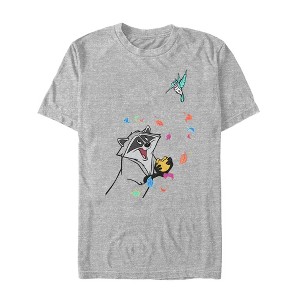 Men's Pocahontas Meeko & Flit Game T-Shirt - 1 of 4