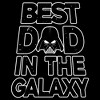 Men's Star Wars Father's Day Best Dad Darth Vader Helmet T-Shirt - 2 of 4