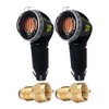 Mr. Heater Golf Cart Heater with Brass Propane Tank Refill Adapter (2-Pack) - image 2 of 3