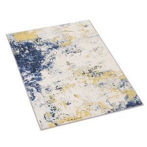 2x3 Washable Abstract Area Rug