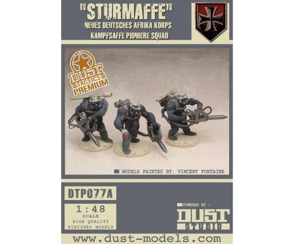 Blutkreuz Korps Gorilla Pioneer Squad Miniatures Box Set