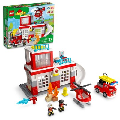 Lego city fire station target online